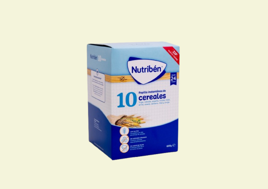 Nutribén Papilla 10 Cereales
