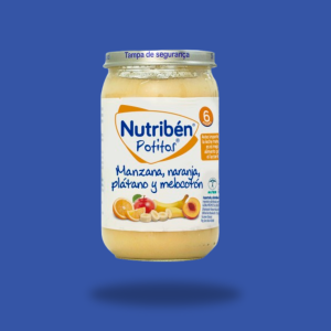 Potito Manzana Naranja Plátano y Melocotón